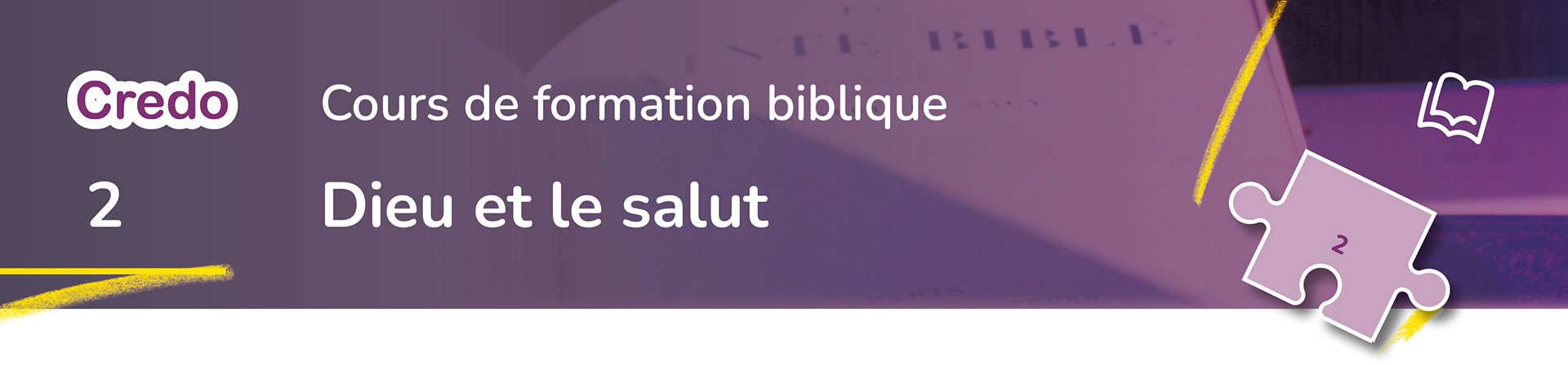 2 Dieu et le salut - 12 leçons