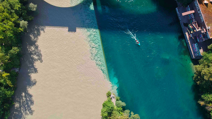 source pure ou polluee w