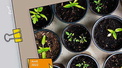 Avril - Jardiniers d’espérance...